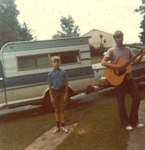Young Mark and guitar